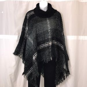 Turtleneck Poncho